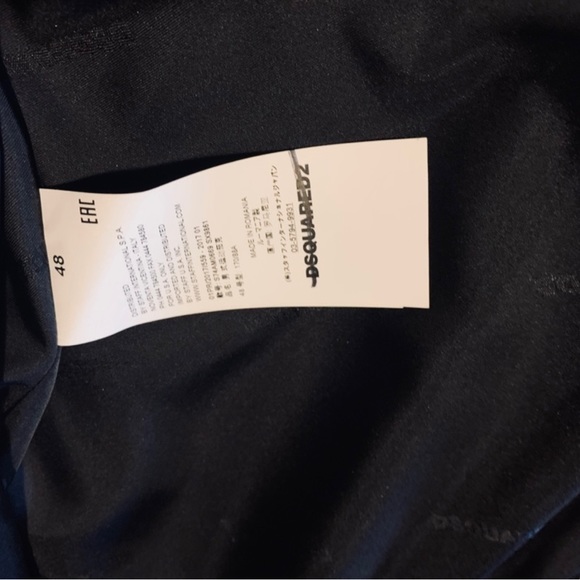 Authentic Dsquared2  leather bomber - Picture 9 of 11